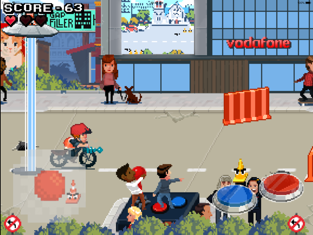 Attack Of The Cones, game for IOS