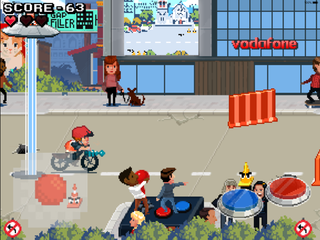 Attack Of The Cones, game for IOS