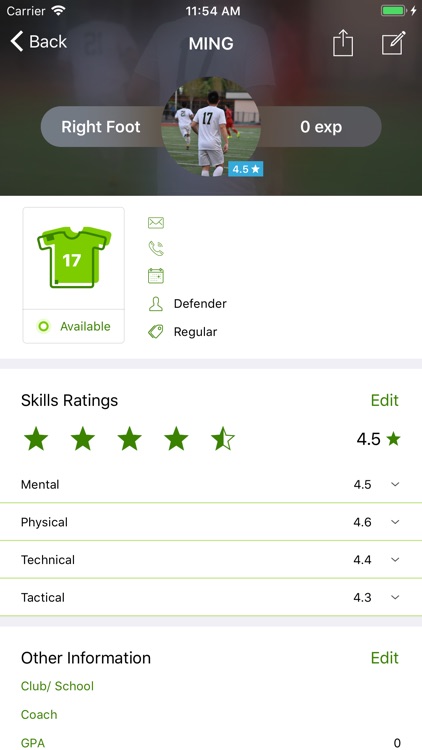 Player Report by SoccerMesh screenshot-3