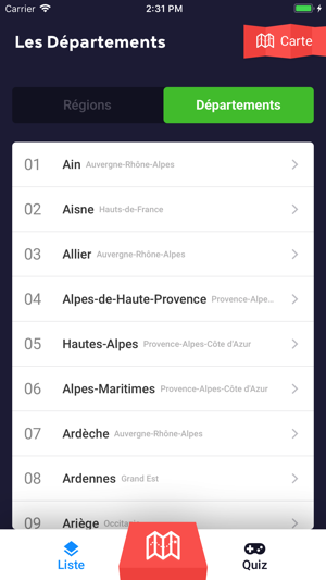 Les Départements App Originale(圖3)-速報App