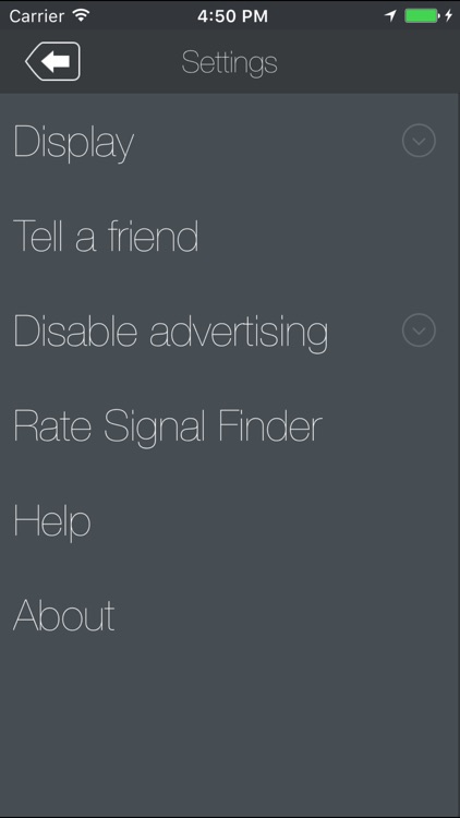 Signal Finder Application screenshot-4