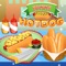 Yummy Hotdog is a cooking game where you make a delicious hotdog