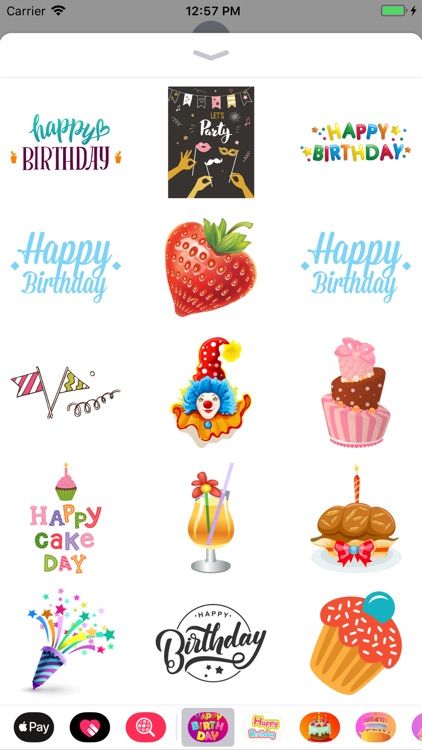Happy Birthday Fun Wish Emojis