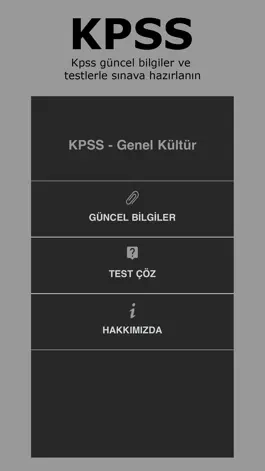 Game screenshot KPSS 2018 - Genel Kültür mod apk