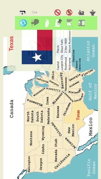 Geography of USA Study & Quiz