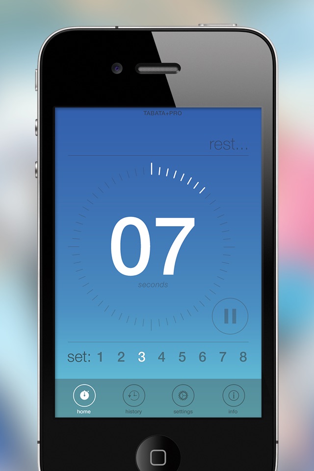 Tabata+ screenshot 2