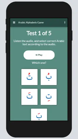 Game screenshot Arabic Alphabets Game apk