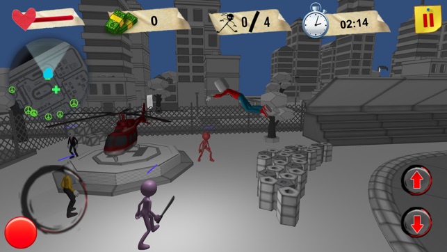 Stickman Hero Vs Gangsters(圖4)-速報App