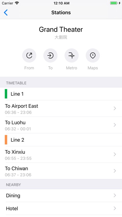 Metro Shenzhen Subway screenshot-5