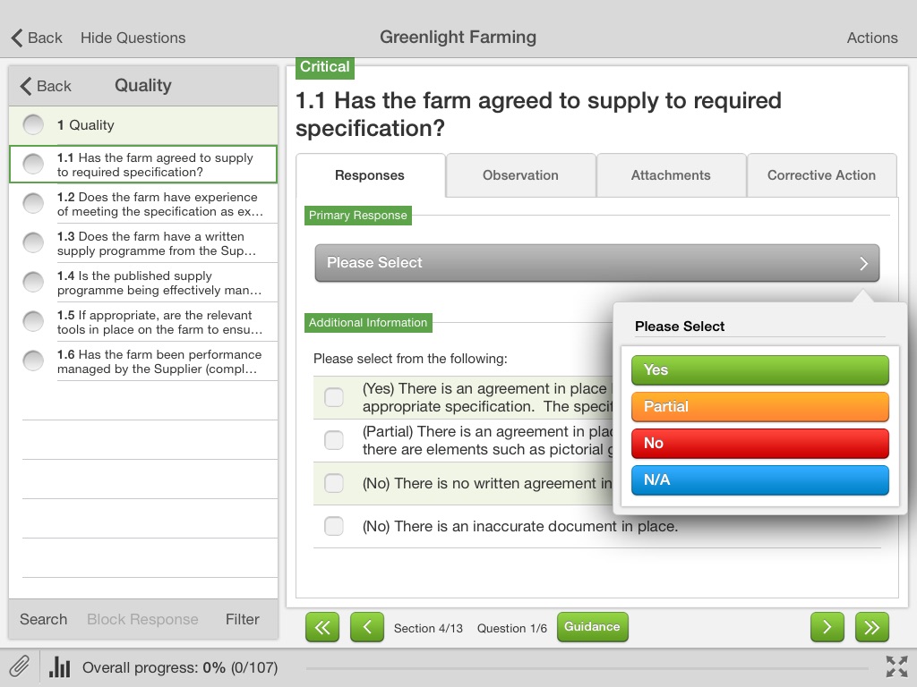 Greenlight Assessments screenshot 4