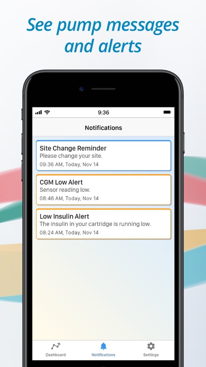 t:connect® mobile screenshot-3