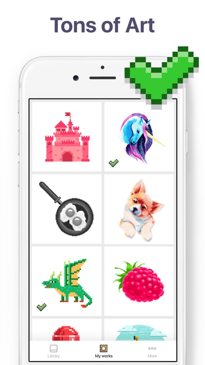 Pixel Art - Color by Number