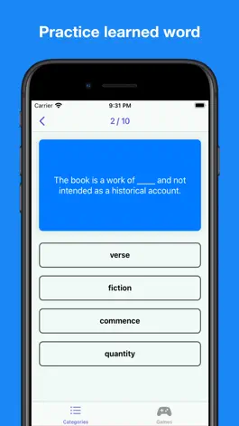 Game screenshot Vocabox Essential English Word hack