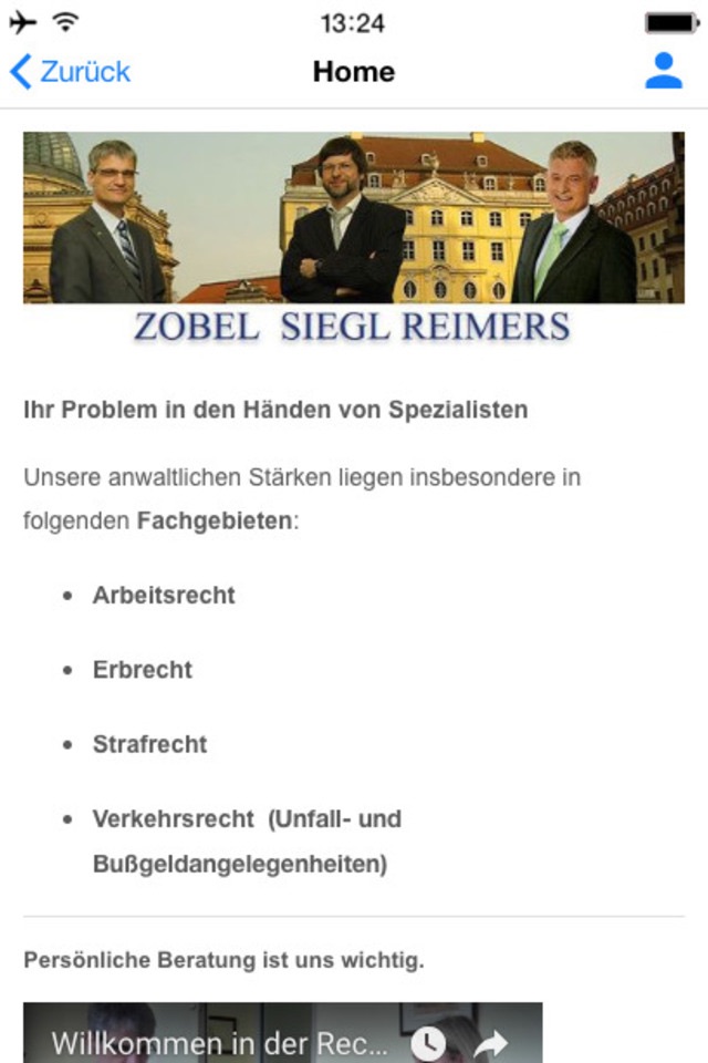 Rechtsanwalt Dresden screenshot 2