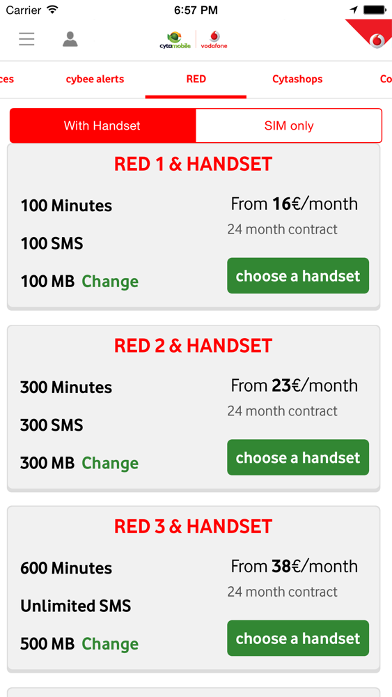 Selfcare Cytamobile Vodafone App For Iphone Free Download Selfcare Cytamobile Vodafone For Iphone At Apppure