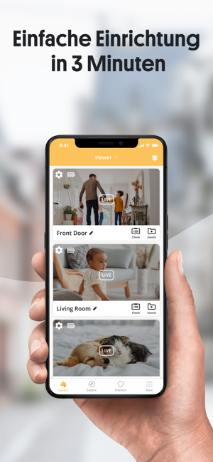iPhone als Überwachungskamera - Videoüberwachung per App