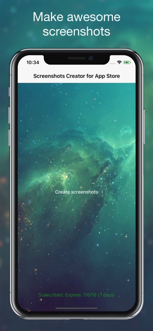 Screenshots Creator for iPhone