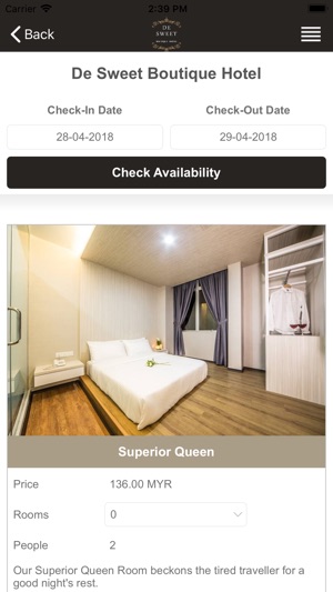 De Sweet Boutique Hotel(圖3)-速報App