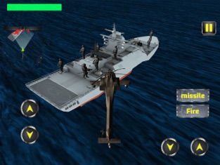 Army Helicopter Gunship Battle, game for IOS