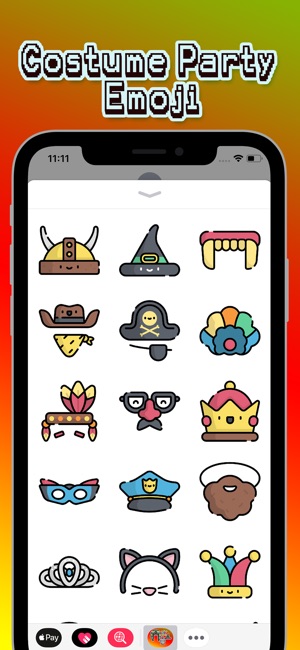 Costume Party Emoji(圖1)-速報App