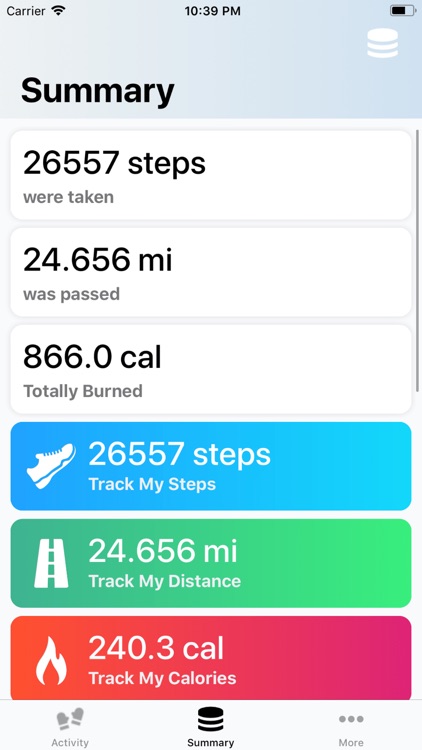 Winter Sports: Track Calories