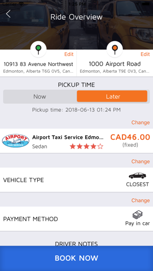 Airport Taxi Service Edmonton(圖6)-速報App