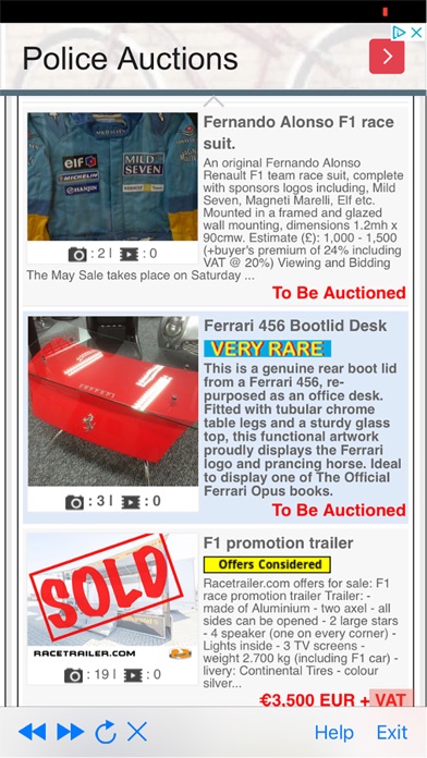 MotorSport Auctions screenshot 3