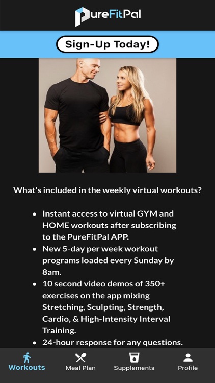 PureFitPal: Home, Gym Workout
