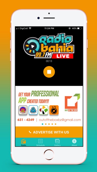 Radio Bahia Belize screenshot 2