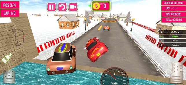 Kids Rally Cars 3D(圖3)-速報App