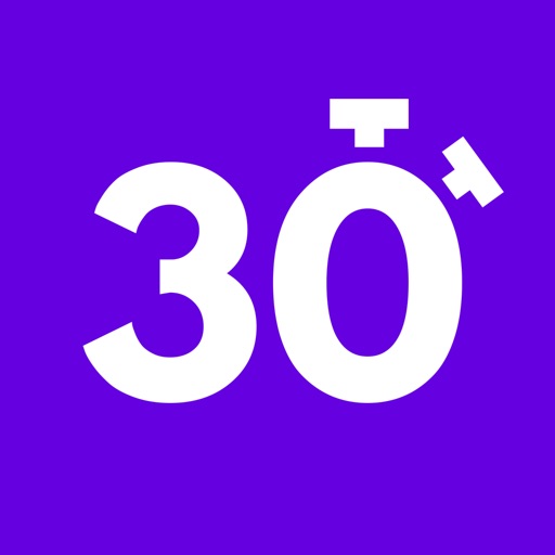 Thirty - 30 Second Video Chats Icon