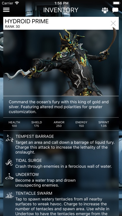 Warframe Companion