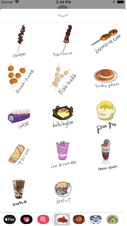 Pinoy Street Food Stickers