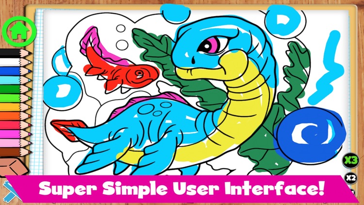 Coloring Dinos screenshot-4