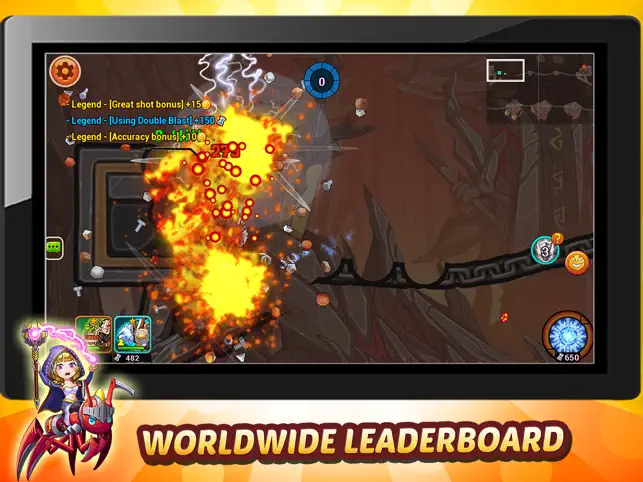 Captura de Pantalla 4 Clash of Legends: Heroes iphone