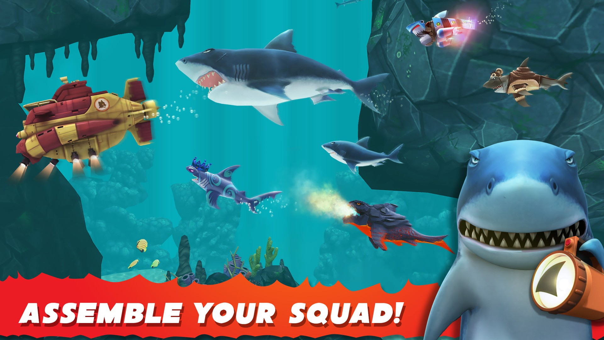 Download Hungry Shark Evolution mod APK 7.9.0 for Android 