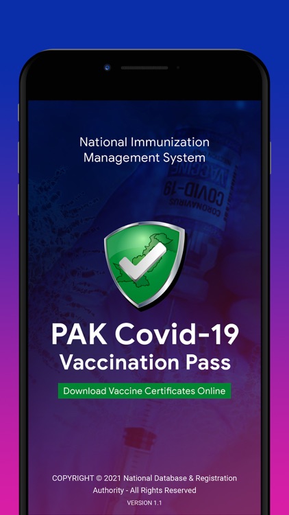 PAK Covid-19 Vaccination Pass