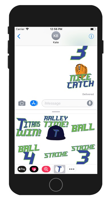 Titans Baseball Sticker Pack screenshot 3
