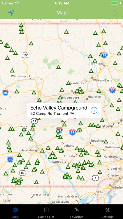 Pennsylvania – Camping & RVs