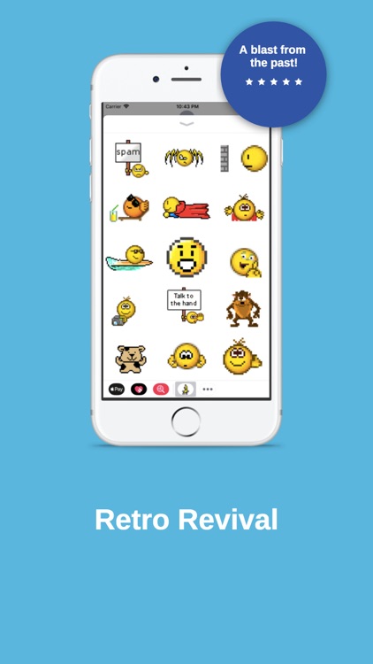 Retro Smileys Sticker Pack screenshot-4