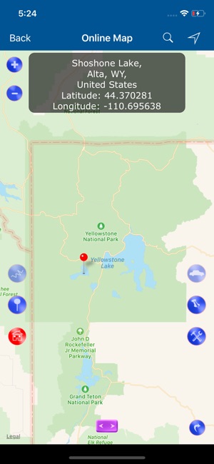 Yellowstone National Park Map!(圖4)-速報App