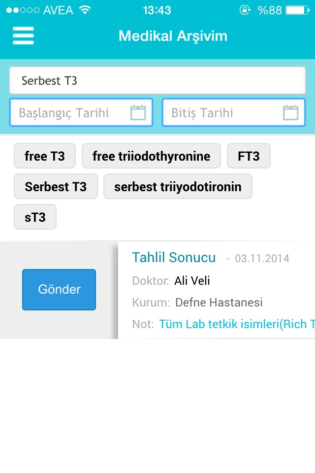 Medibook screenshot 4