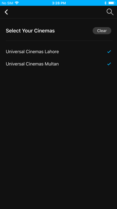 Universal Cinemas screenshot 2