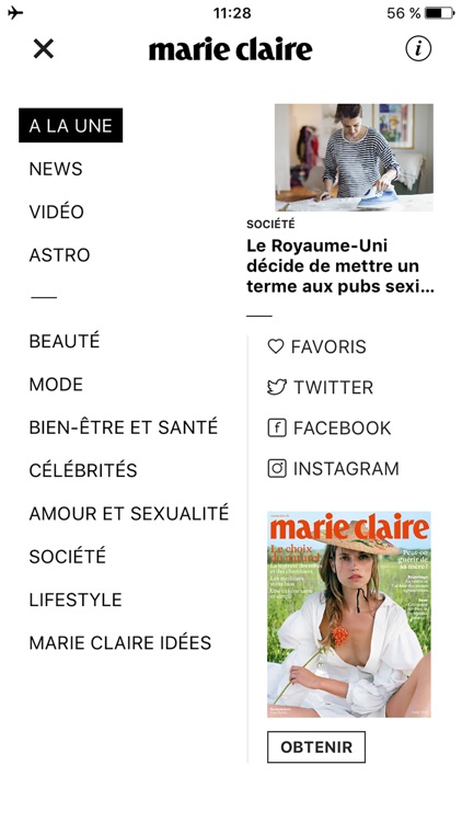 Marie Claire toute l'actu mode