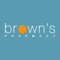 With the Browns Pharmacy App, we are offering the ability to select and order a range of products, offering both pickup and delivery options