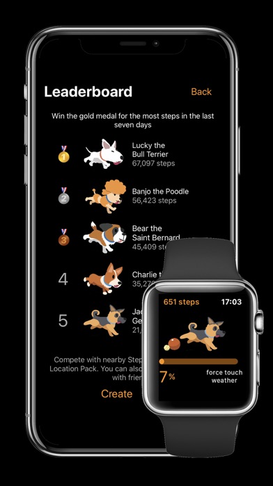 StepDog - Watch Face Dog screenshot 4