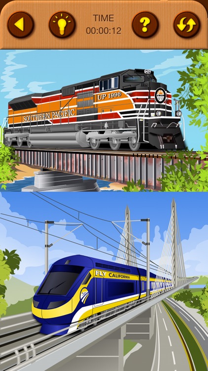 Train Jigsaw Puzzles for Kids screenshot-8