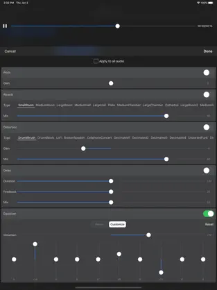 Screenshot 2 Audio Editor - Music editor iphone