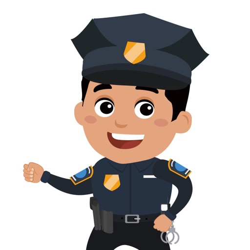 Police Officers Stickers Icon