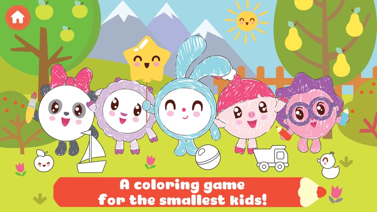 BabyRiki: Coloring Kids Games! screenshot-0